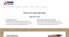 Desktop Screenshot of delta-carpet-cleaning.com